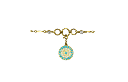 Diamond Eye Charm