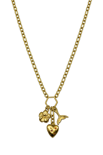 Heart & Sea Necklace