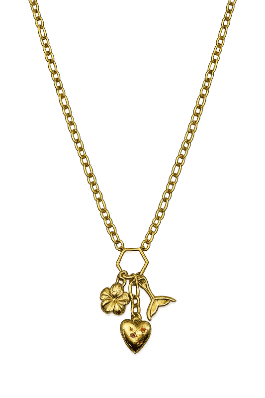 Heart & Sea Necklace