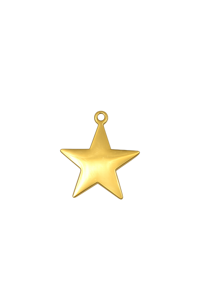 Red Star Charm