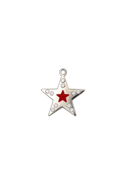 Red Star Charm